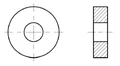 100HV-EL 8 (8,4X26X5) SKIVE