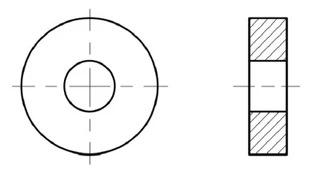100HV-EL 8 (8,4X26X5) SKIVE 
