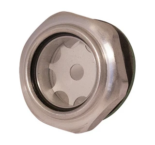 Oljestandsøye 3/8" aluminium 
