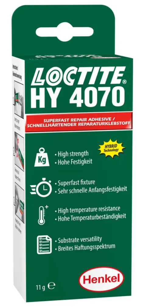 HYBRIDLIM LOCTITE 4070 CR11G HURTIG/AKRYL GEL/SPALTEFYLL 