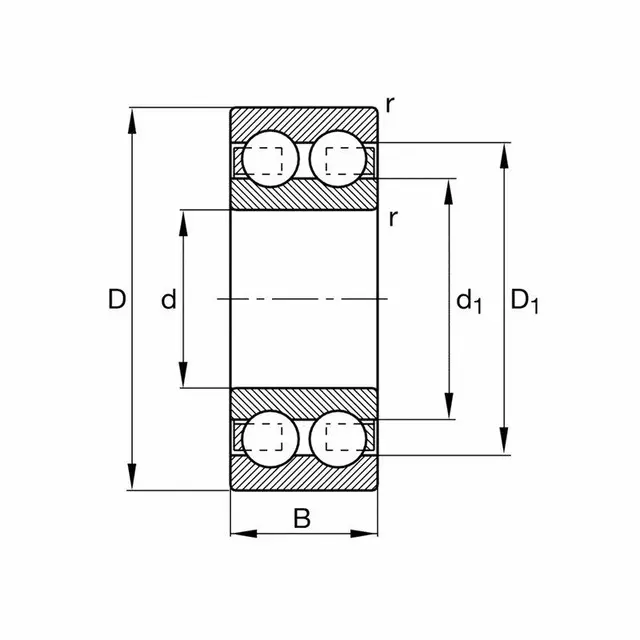 4200-BB-TVH FAG Sporkulelager 