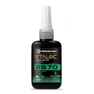 Staloc 2S70 Gjengelåsing høy styrke 50ml 