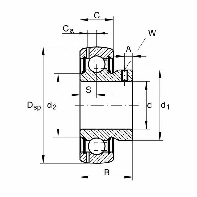 GAY30-XL-NPP-B INA Innsatslager 