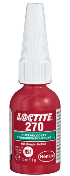 Gjengesikring 270 Loctite 10ml NSF