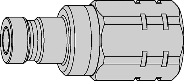 HS567 NIPPEL SPILLFRI M/VENTIL G1/2" 
