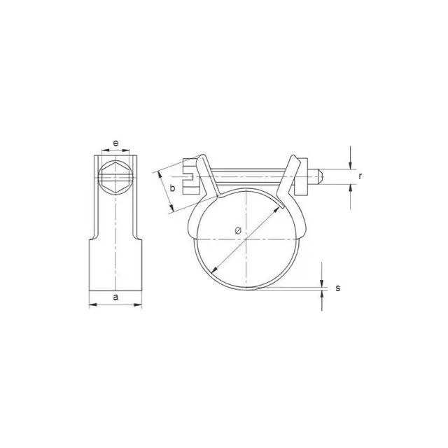 MINI SLANGEKLEMME 10-11 MM 