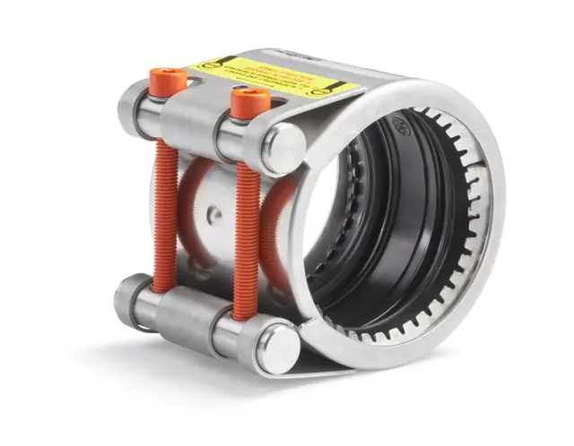 36-39 PN16 RØRKUPLING 316 NBR STREKKFAST 