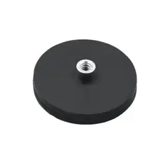 GUMMIBELAGT MAGNET Ø 43