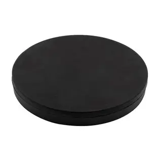 Gummibelagt neodymium magnet Ø88x8,5 mm med indvendigt M8 gevind og 42,0 kg hold 