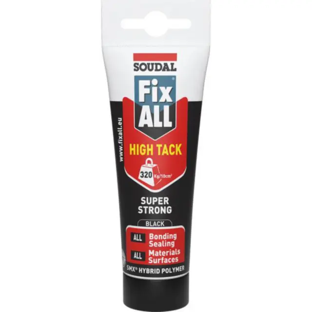 Monterringslim FIX ALL 125 ML Lim/fug Fix ALL High Tack Soudal 125ml s 
