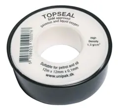 GJENGETAPE OKSYGEN TOPSEAL 12MX12MMX0,10