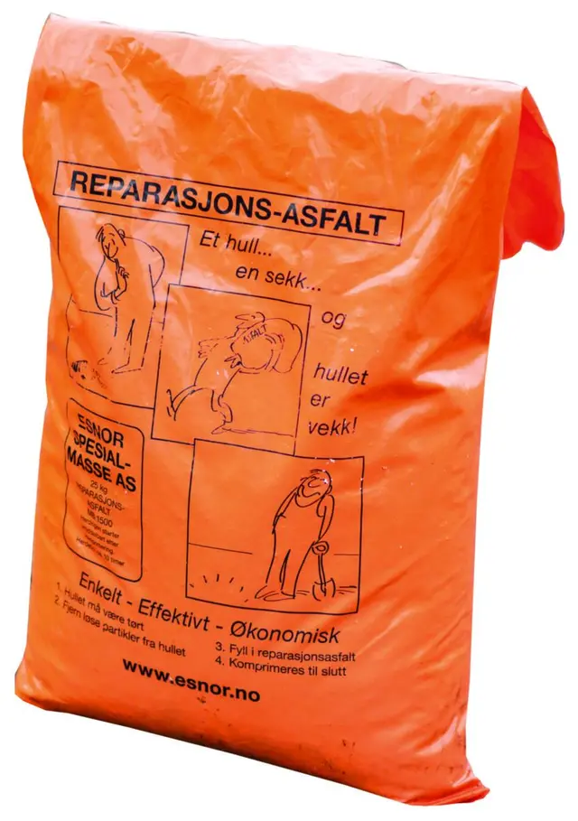 REPARASJONSASFALT ESNOR MB1500 25 KG 