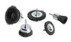 MASKINBØRSTESETT IRONSIDE 5 STÅLBØRSTER 201073