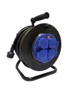 Kabeltrommel 25mtr 3X2,5mm2 med fast sen
