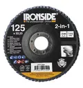 LAMELLRONDELL CONVEX 2IN1 IRONSIDE Ø125X22MM K40 201344