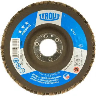 LAMELLRONDELL PREMIUM ZA60-B TYROLIT Ø125X22.23MM K60 2IN1