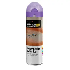 Merkespray Marker Fluor Mercalin Fiolett 500ml UN1950