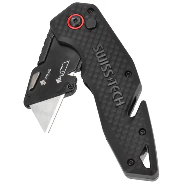 FOLDEKNIV +5BLAD Utility trapez kniv 