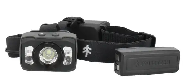 Rüghig, hodelykt 680 LM - Dual Power SWISS TECH 680 LUMEN 