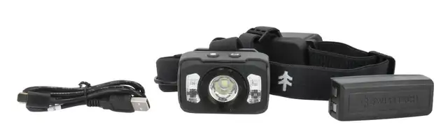 Rüghig, hodelykt 680 LM - Dual Power SWISS TECH 680 LUMEN 