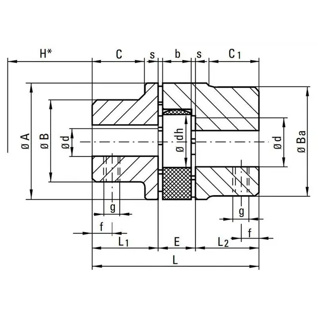 Spidex 28 Nav ALU DNH 
