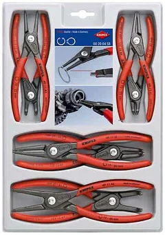 KNIPEX PRESISJONS-SEEGERRINGSTENGER SETT Knipex inner- og ytterringer Knipex
