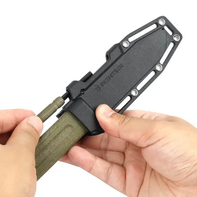 Stählern, fast kniv Fastbladet kniv. Spesialbygd og klar 