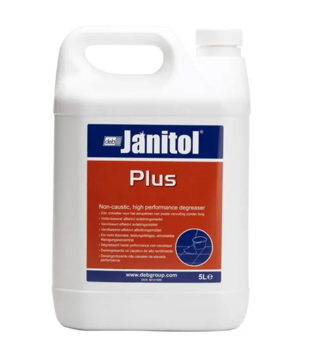 AVFETTINGSMIDDEL JANITOL PLUS 5L KANNE 