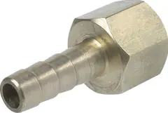 Slangesokkel 1/4" - 10mm Fast sokkel