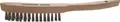 Stålbørste bølget messingtråd Ironside 280mm 4 rader