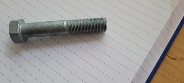 sekskantskrue 10,9 16x1,5x90mm DIN 960 