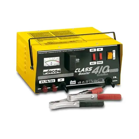 BATTERILADER DECA 410A 12V/24V 50A 410Amp starthjelp 