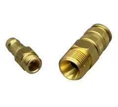 Hurtigkobling Sett - 7/16" utv- 3/8"V ut