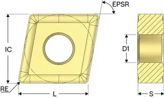 DREIER STÅL SECO TOOLS 