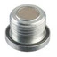 Magnetplugg 3/8" stål 