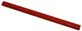 Tømmermannsblyant 180mm oval rød