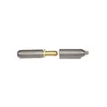 Sveisehengsel stål/messing stift ø13x150mm,messingskive,m/nipp