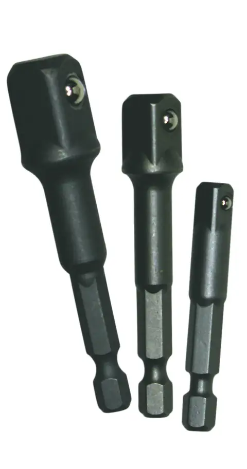 ADAPTERSETT 1/4" 3/8" 1/2"