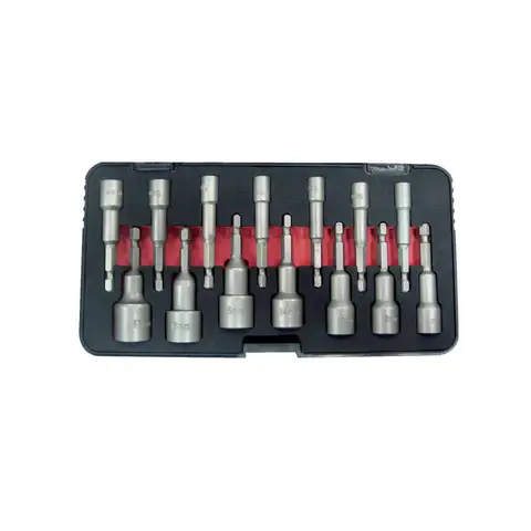 BITTSPIPER 5-17MM T-B014 Boltbitssett, 14 deler