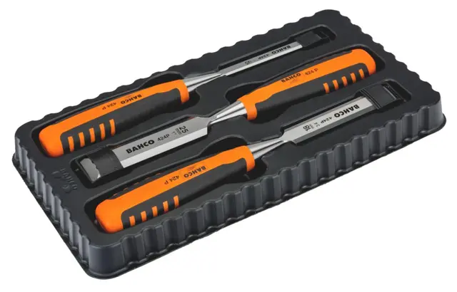 Stemjernsett 424P-S3-EUR Bahco 12. 18. 25mm 3 deler 