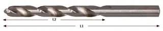 BOR 9 MM HSS bor Pro Bright, 9,0 × 125 mm, 1 stk.