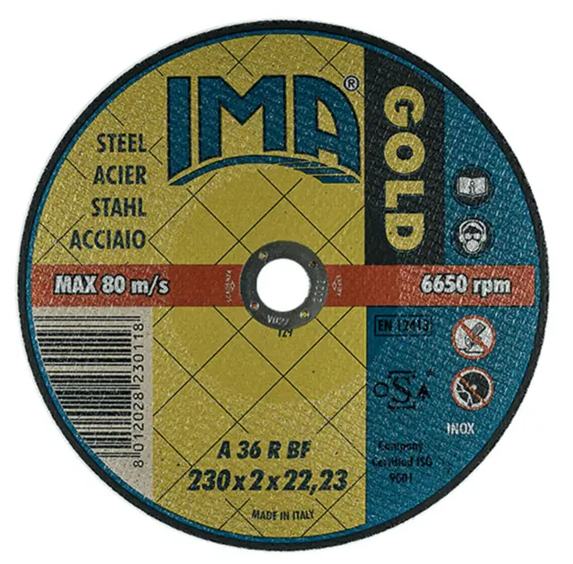 Kappeskive IMA Ø230 2.0x22.2 - ST. GOLD 