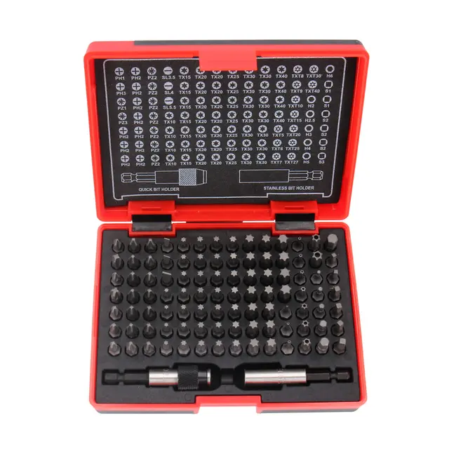 T-B100 Bitssett, 100 deler 