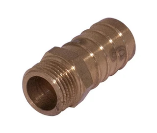 Slangenippel 3/4"UF x 5/8" slangestuss M 