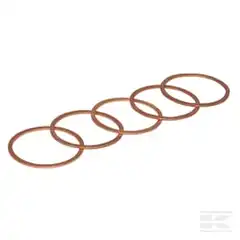 CU243020P025 Kobberskive 24x30x2 mm Kram