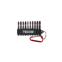 IMPACT BITSSETT Bitssett T-B010R, 55 mm 10 delar