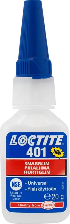 Hurtiglim 401 Loctite 20g NSF