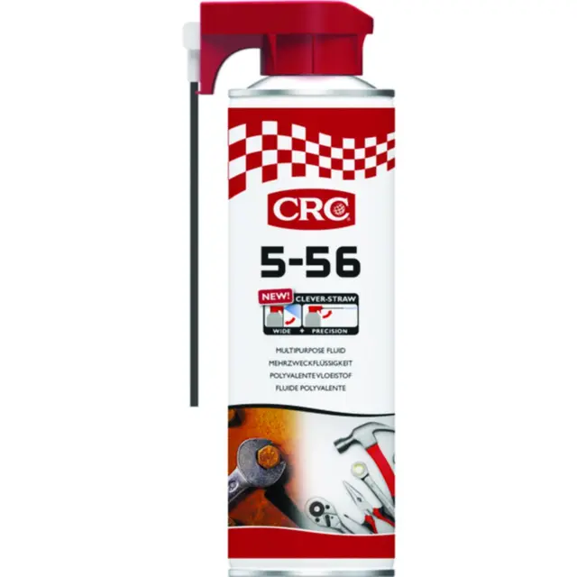 CRC 5-56 SMØREOLJE Clever CRC Straw 250ml spray 
