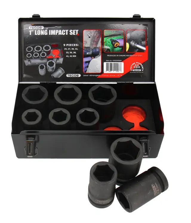 KRAFTPIPESETT 1" TECOS Kraftpipesett 1” - 9 deler, lange 