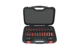 KRAFTTOPSET 23DL 1/2" Kraftpipesett 1/2" - 23 deler lange